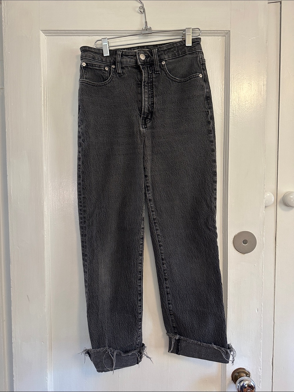 High-Waist Black Women’s Jeans - Classic Straight Fit